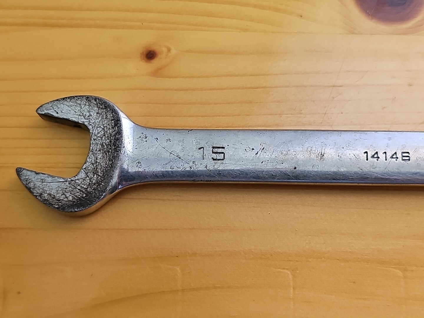 GM Performance Parts 15MM Ratchet Combination Wrench #14146 12 Point 8″