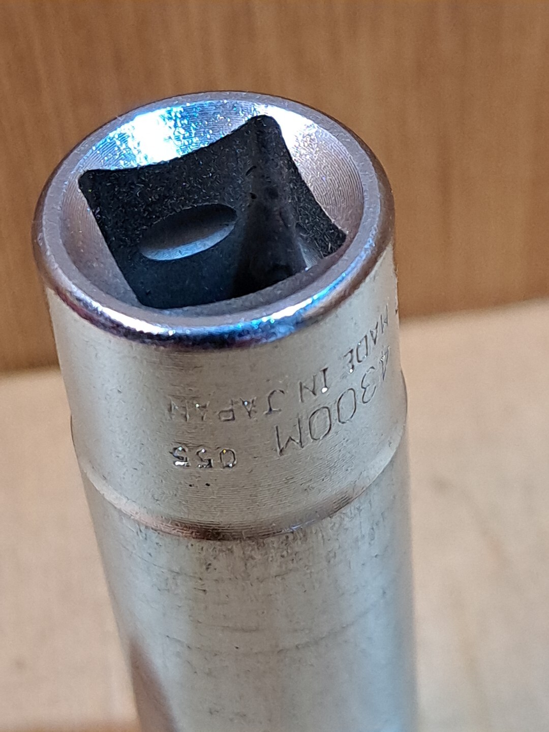 Koken 1/2 inch Drive Deep 6 point (hex) Chrome Socket 16mm 4300M-16