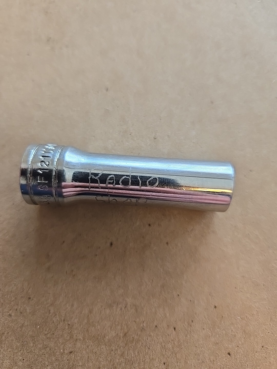 Snap On 3/8″ Drive 3/8″ 12PT Deep Chrome Socket SF121