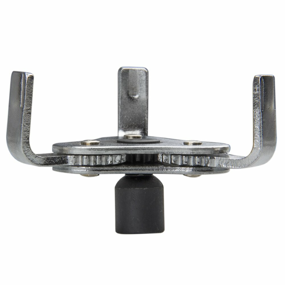 UNIVERSAL TWO WAY OIL FILTER WRENCH REMOVAL TOOL ADJUSTABLE HEAVY DUTY 3 JAW US