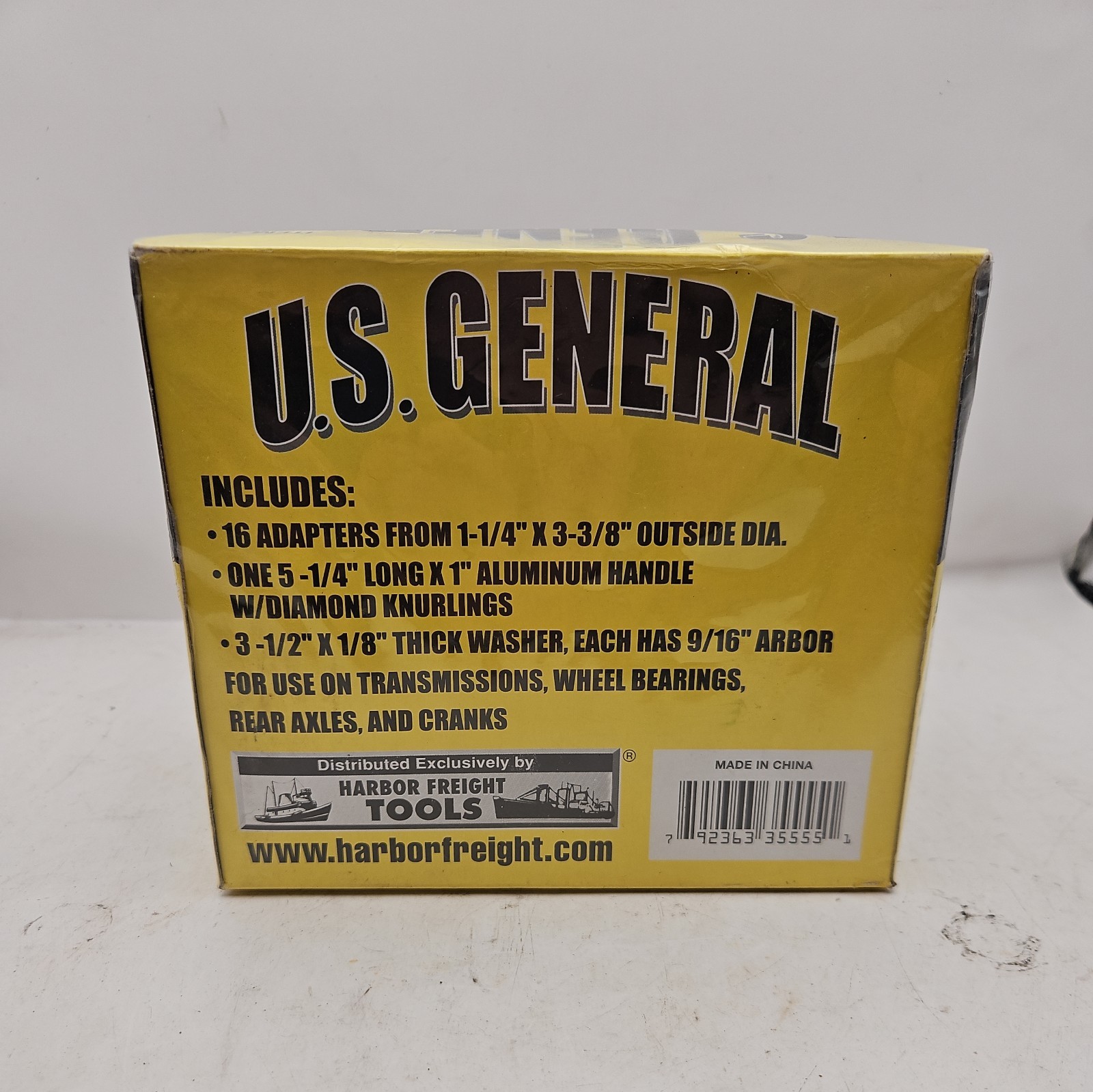 U S General 18-piece Seal Driver Kit 35555 New Sealed in Box 16 Adapters