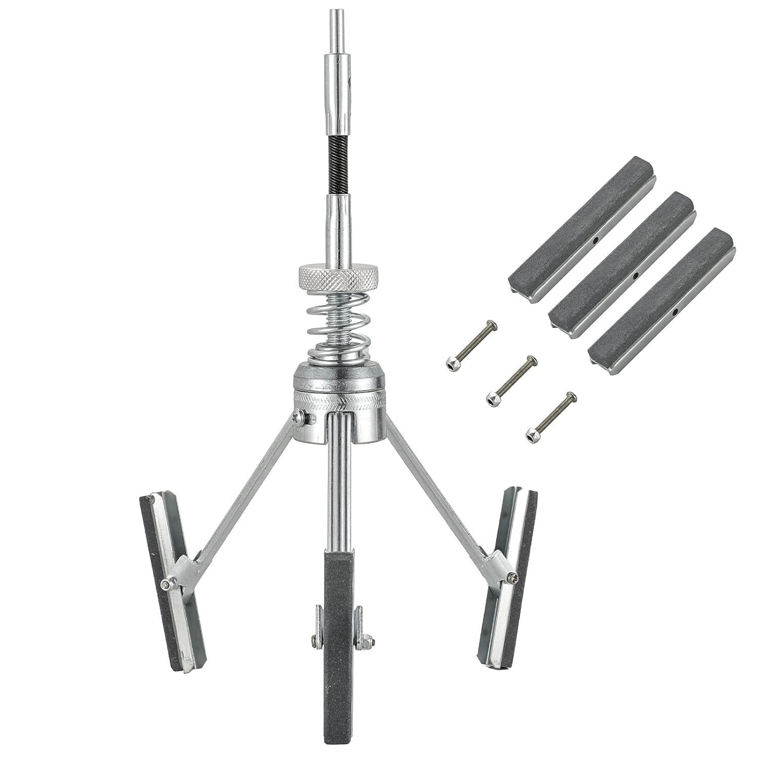 Precision Engine Brake Cylinder Hone Tool 2″ to 6-1/2″ with 3 Stones 220 Grit