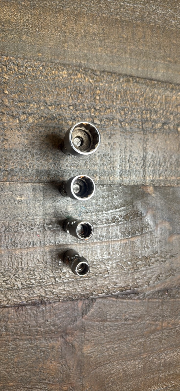 Snap on 1/4”’drive SAE set no owner markings all nice and tight