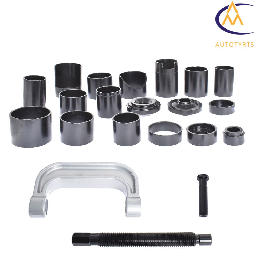21PCS Auto Repair Service Removal Ball Joint Press Tool Kit & Master Adapter Set