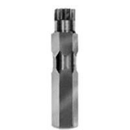 Lisle 60880 Triple Square Bit 18mm, 12 Point, 1/2″ Hex Shank