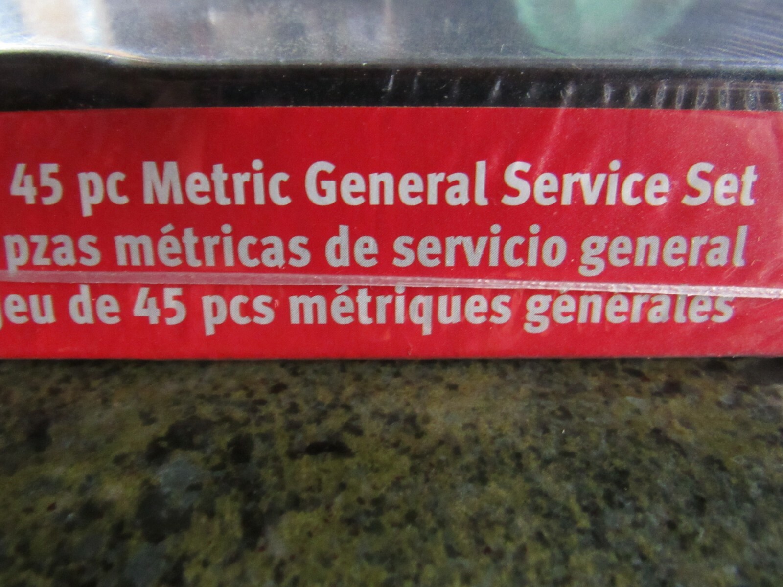 Snap On Vintage 45 Piece 1/4″ Dr. Metric General Service Set: Part #145TMM