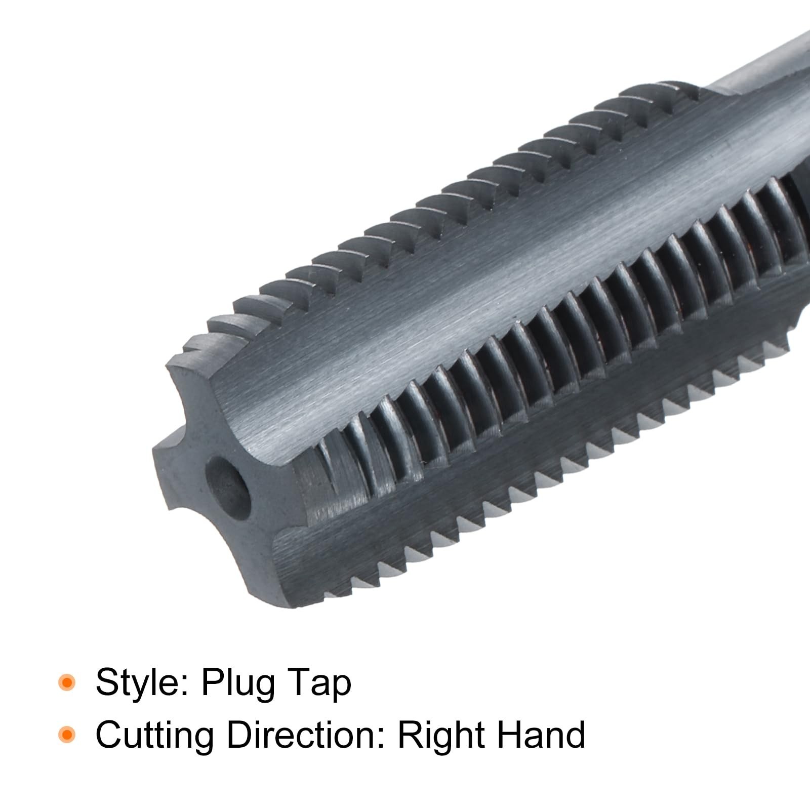 M18x1 + M16×1.75 mm Metric Thread Tap 6542 Steel TiCN Coat Right Hand Plug Screw