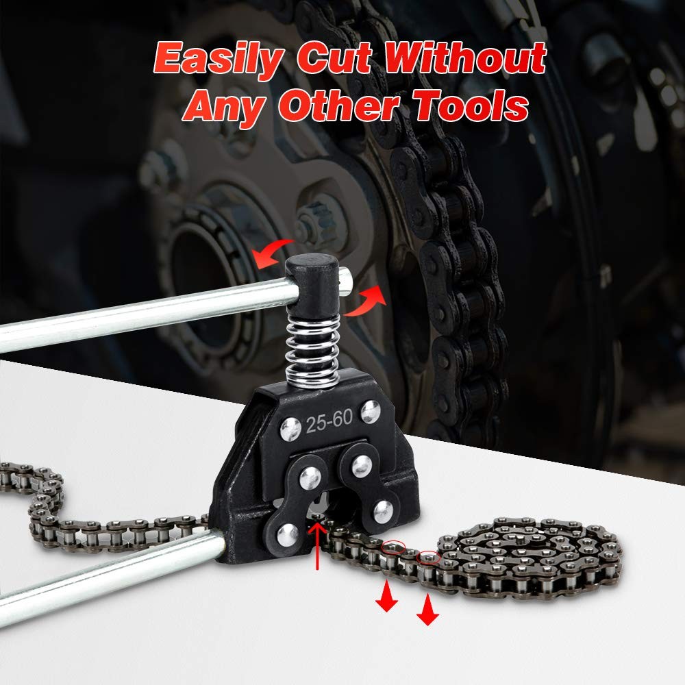 Detacher Breaker Cutter Fit for #25#35#41#40#50#60 415H,428H, 520,530 Black