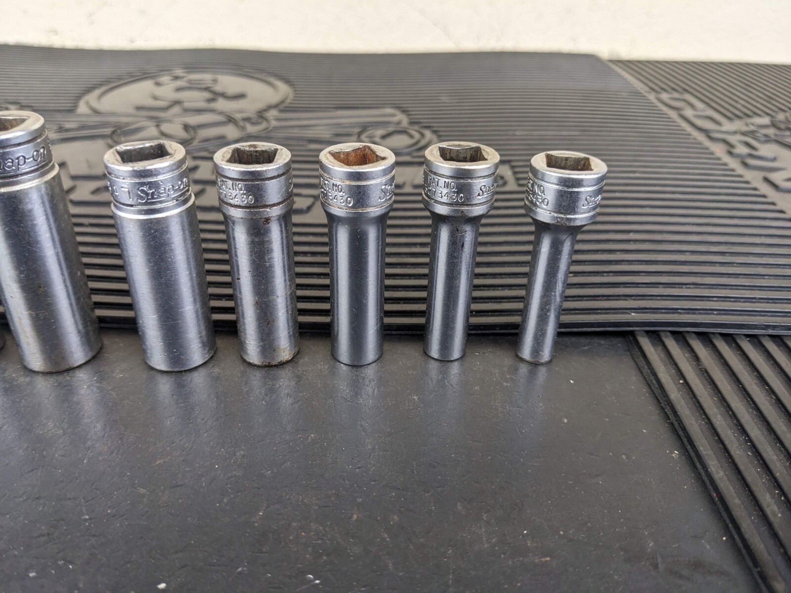 #am154 Snap on Tools 211SFSY 3/8″ Drive Deep Chrome Socket Set Socket Set