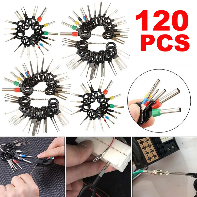 Expert’s Choice: Comprehensive 120pc Car Terminal Extraction Toolkit