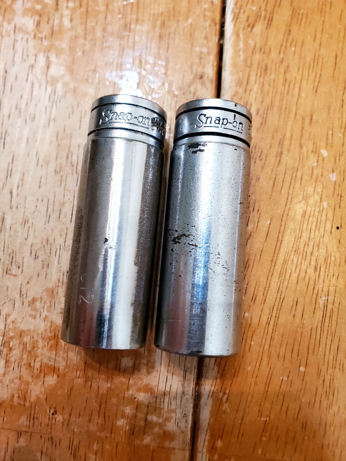 Snap On 3/8 Drive 5/8 6&12PT Deep Sockets Lot Of 2