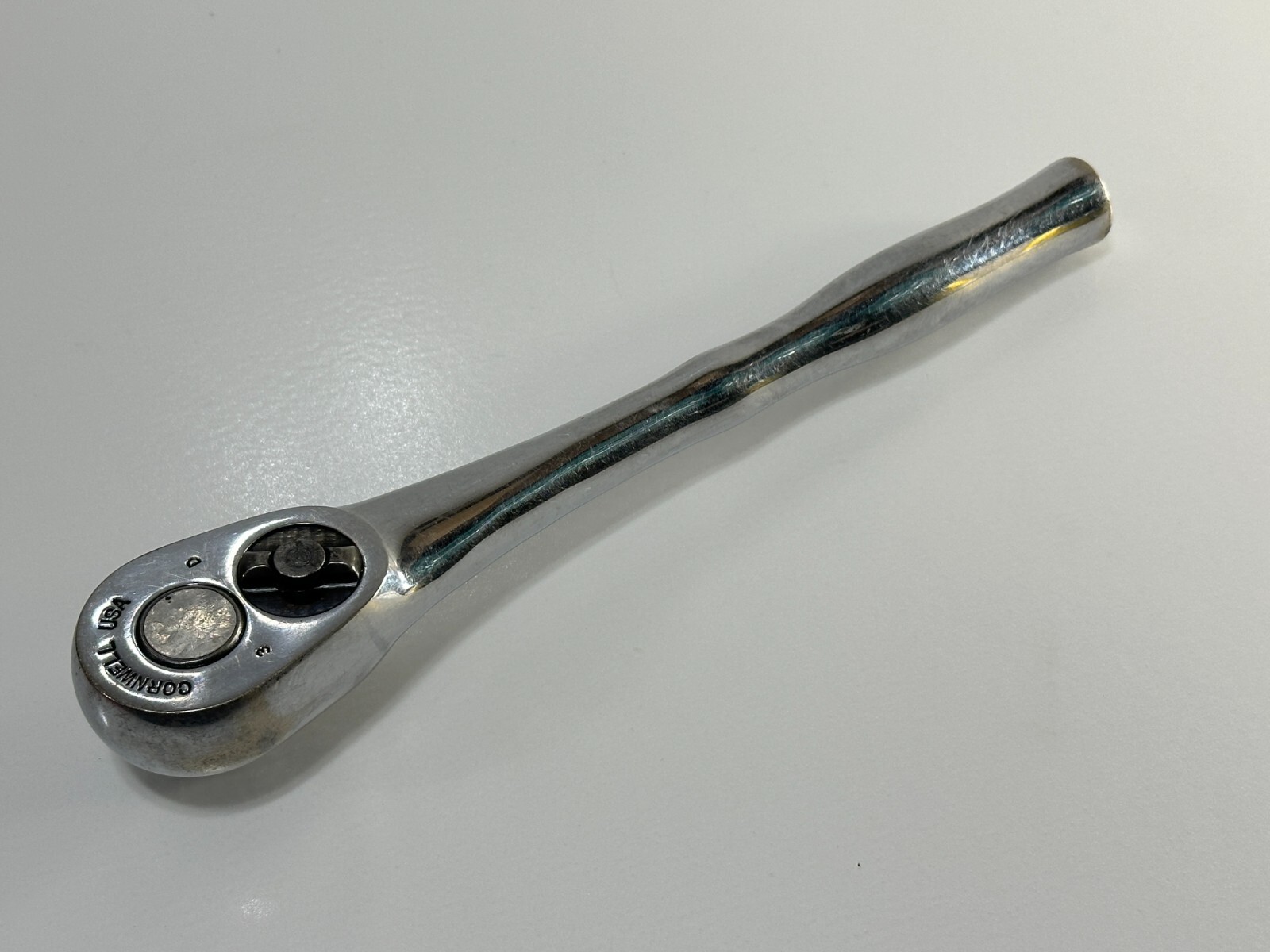 Cornwell Tools USA 1/2″ Drive 9.5″ Long Full Polished Chrome Ratchet