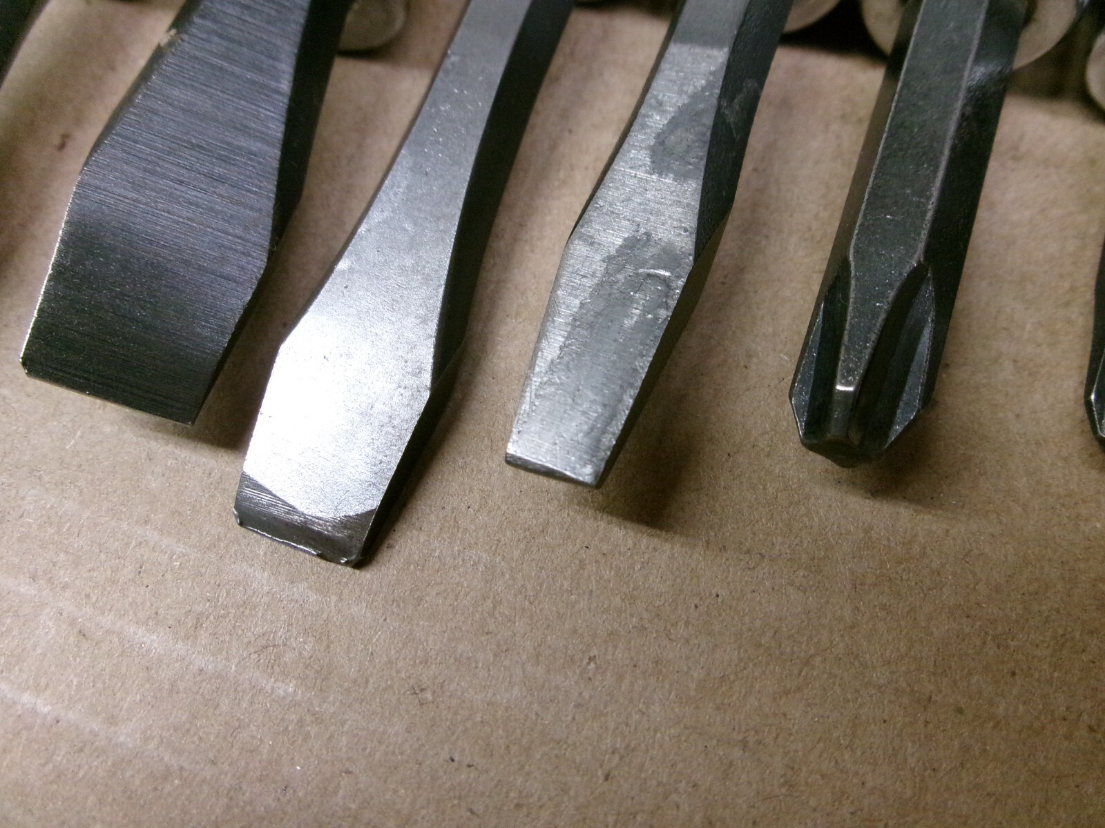 Snap On USA 3/8″ drive 10-Piece Phillips and Flat Tip Socket Set / Lot