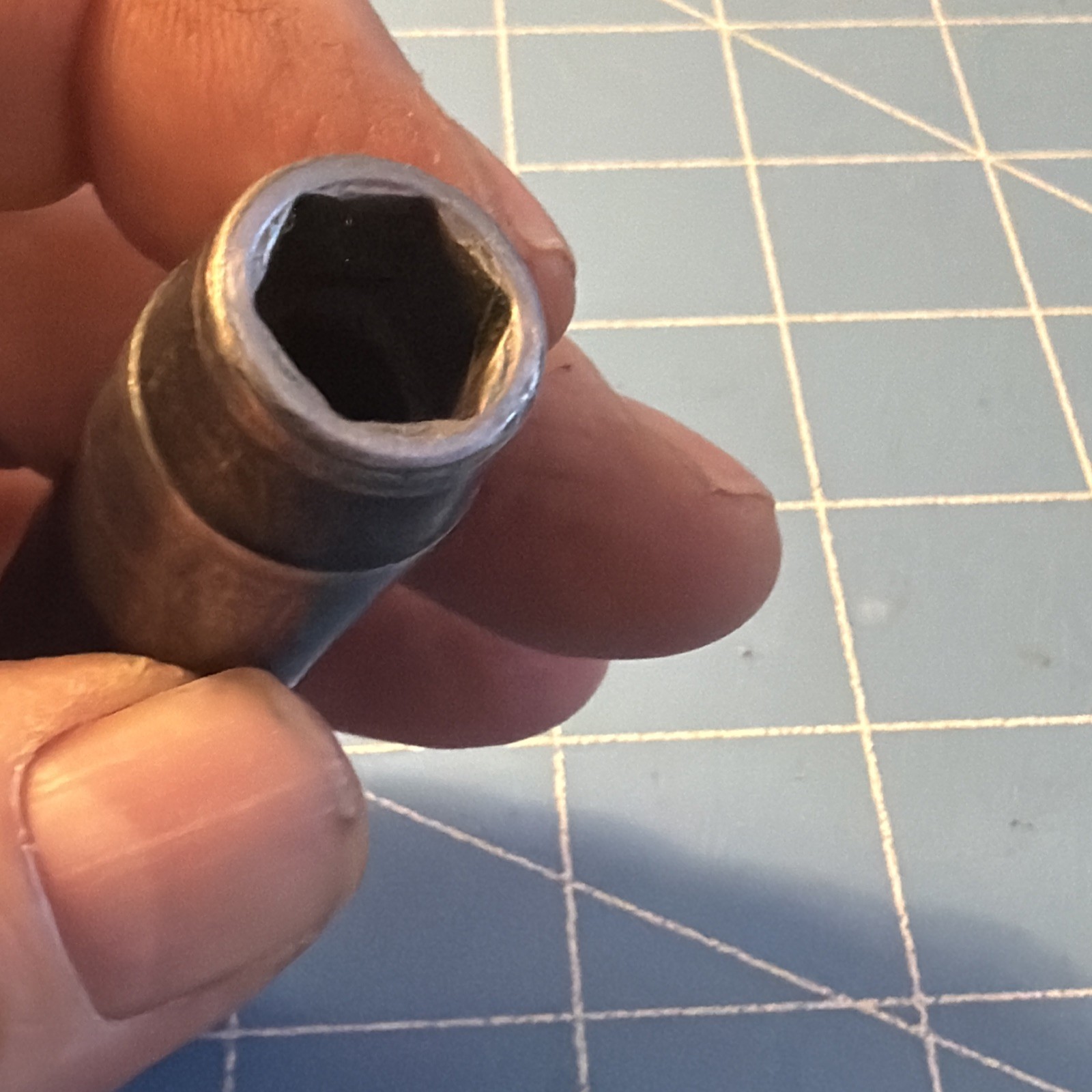 Snap-on Tools USA 3/8 Drive 10mm Metric Deep 6 Point Impact Socket SIMFM10