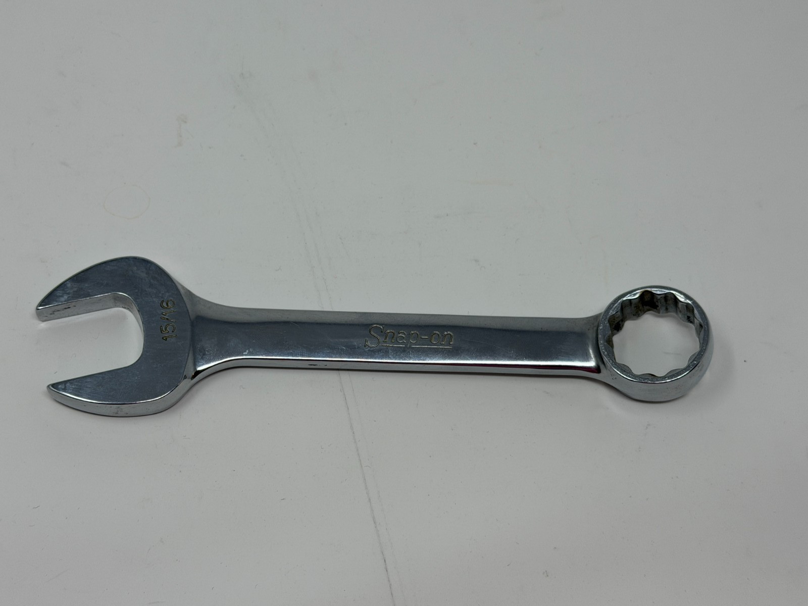 VTG Snap-On Tools USA OEX300 SAE 15/16″ Short Combination Wrench – 12 Point