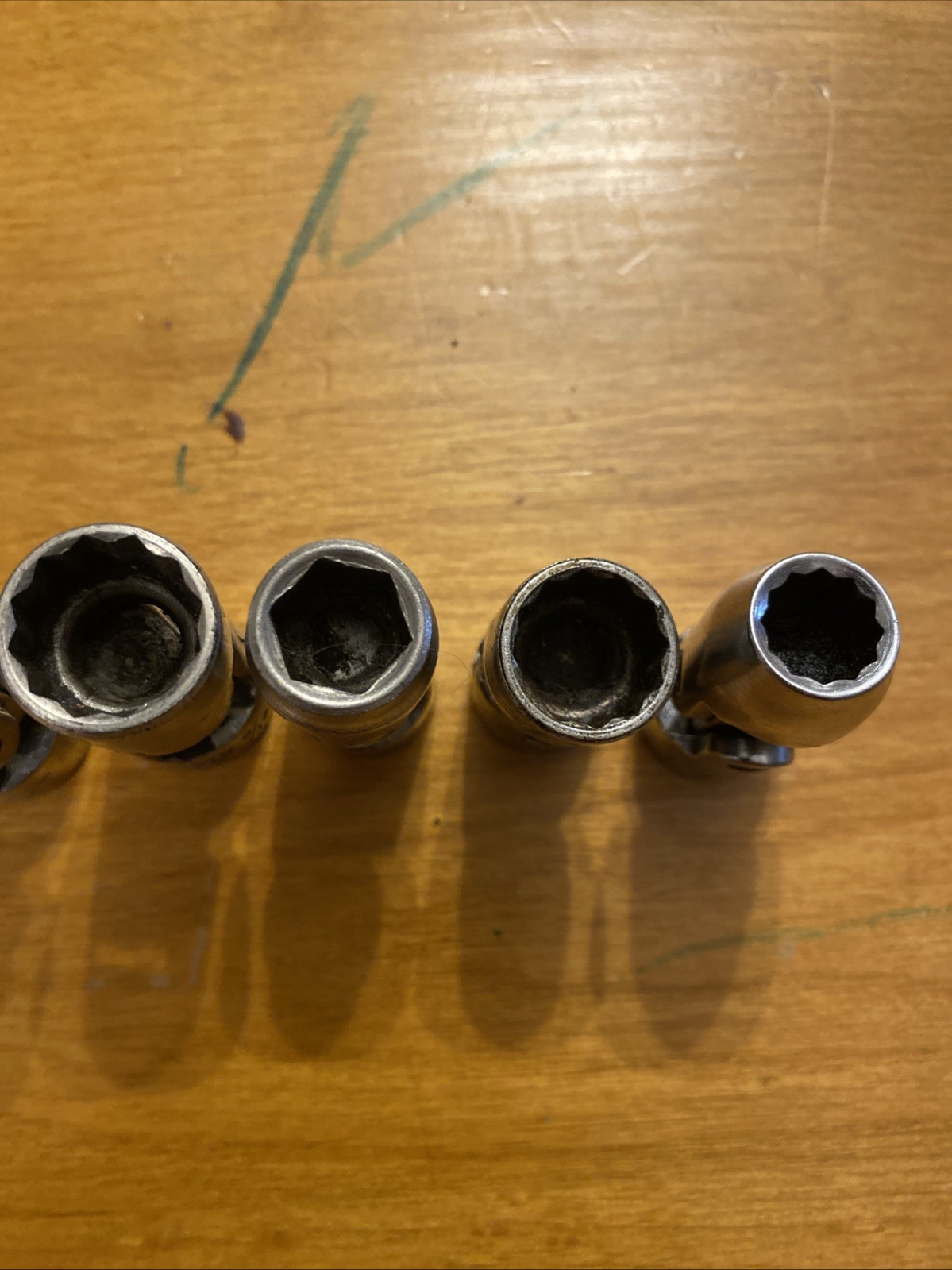 Lot Of Swivel Sockets Craftsman, Proto, Blackhawk All USA Made