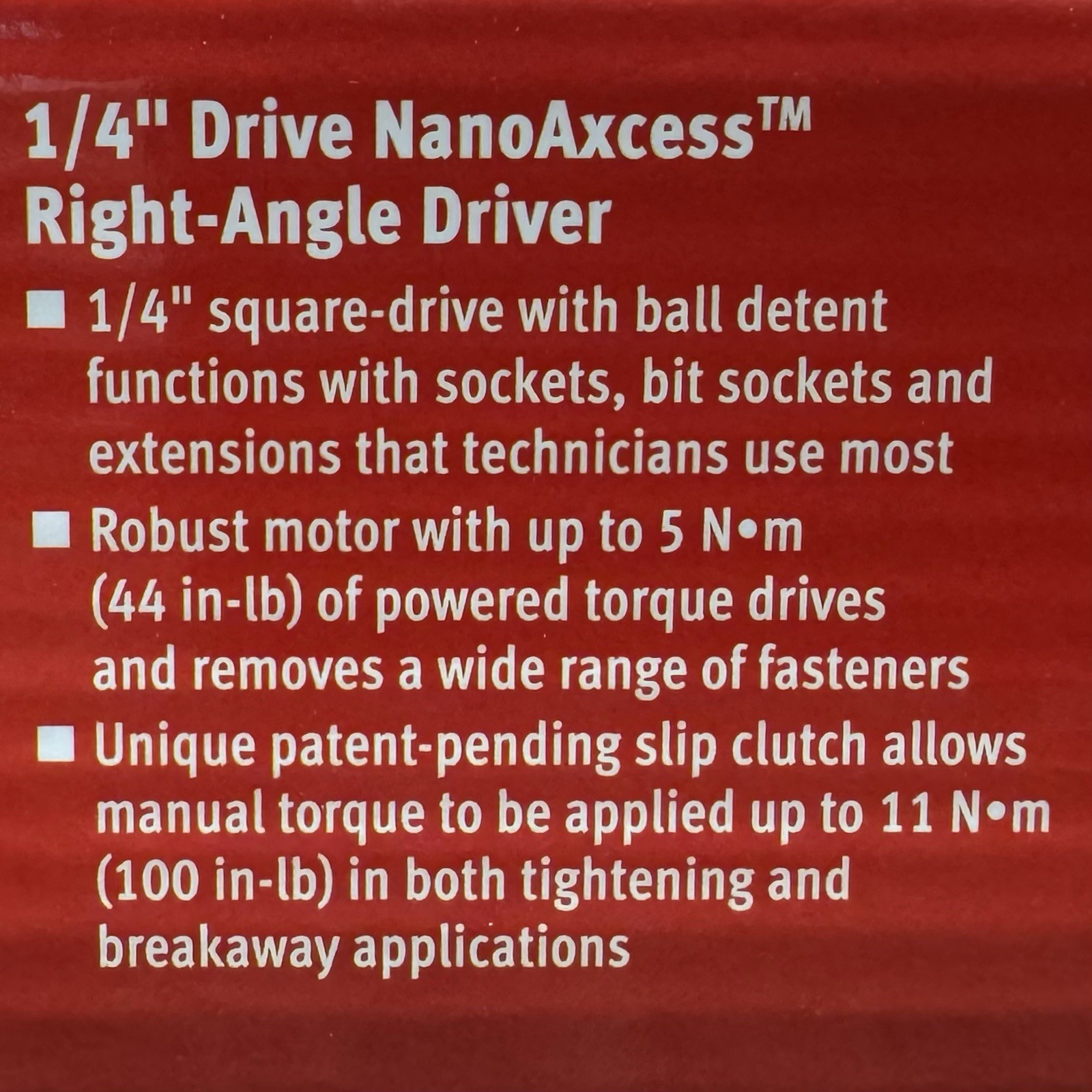 Snap-On CTNN2Q3KF 2pc. NanoAxcess Tool Kit w/ PRO-FI Organization