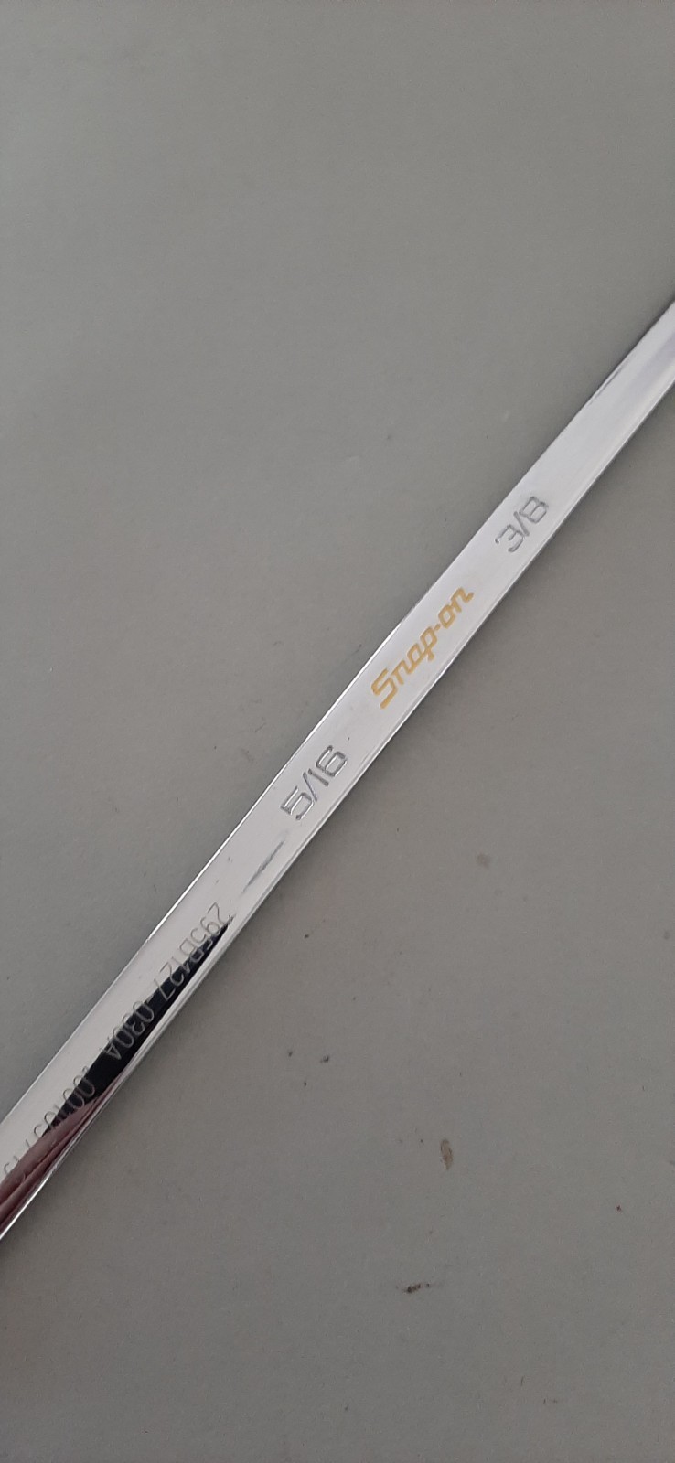 Snap-on 5/16″ x 3/8″ 12pt High-Performance Offset Box Wrench XDH1012B READ 606