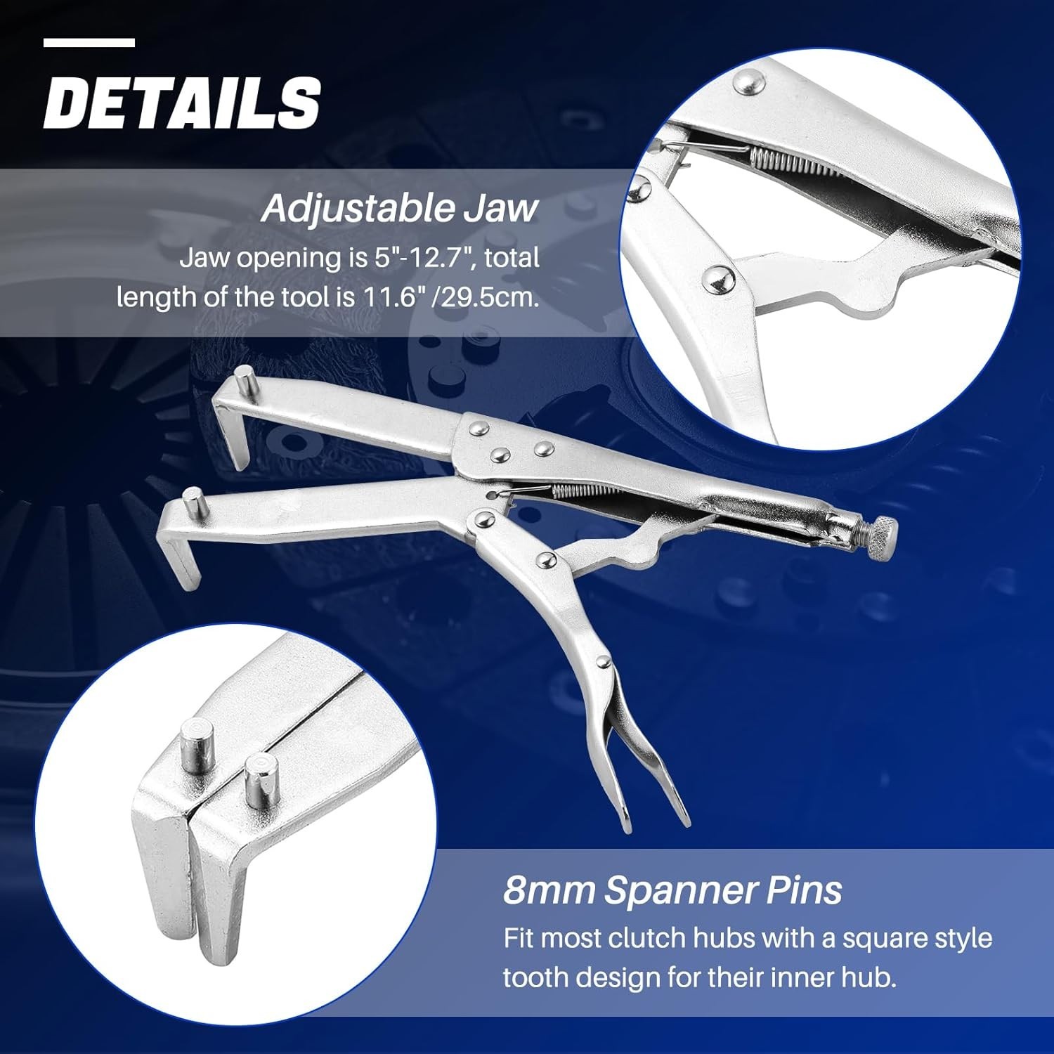 Clutch Holding Tool, Motorcycle Clutch Hub Basket Holder, Heavy Duty Flywheel