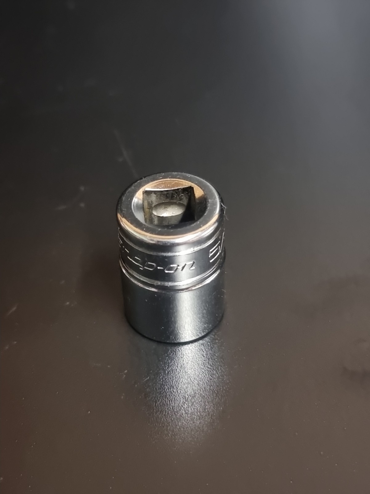 Snap On F201 3/8″ Drive 12 Point 5/8″ Shallow Chrome Socket