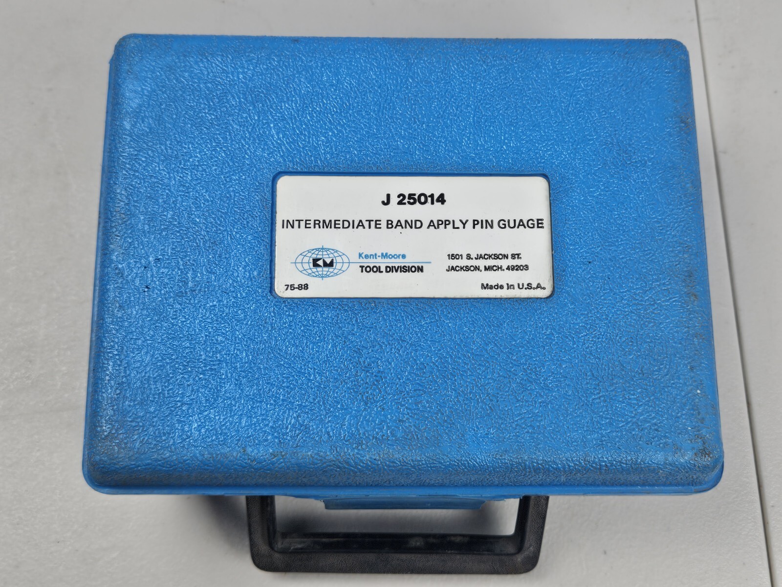 Kent-Moore J-25014 Intermediate Band Apply Pin Gauge Tool Complete Has Rust