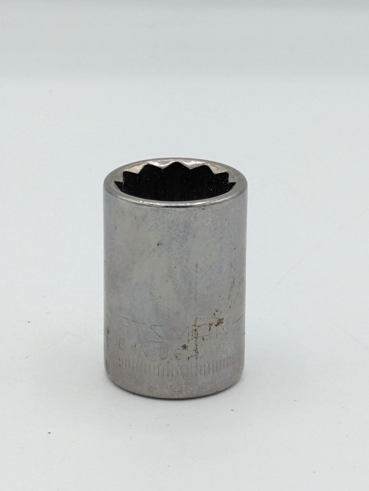 Vintage Craftsman 1/2″ Drive 19mm 12pt Standard Socket G44238 USA Free Shipping