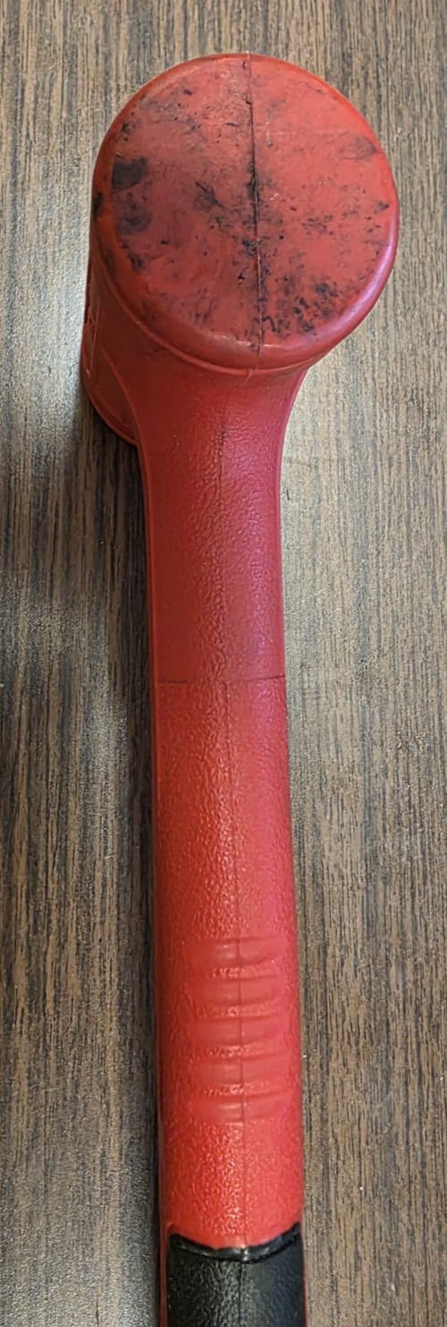 Snap-On HBFE24 24 oz Soft Grip Dead Blow Hammer (Red)