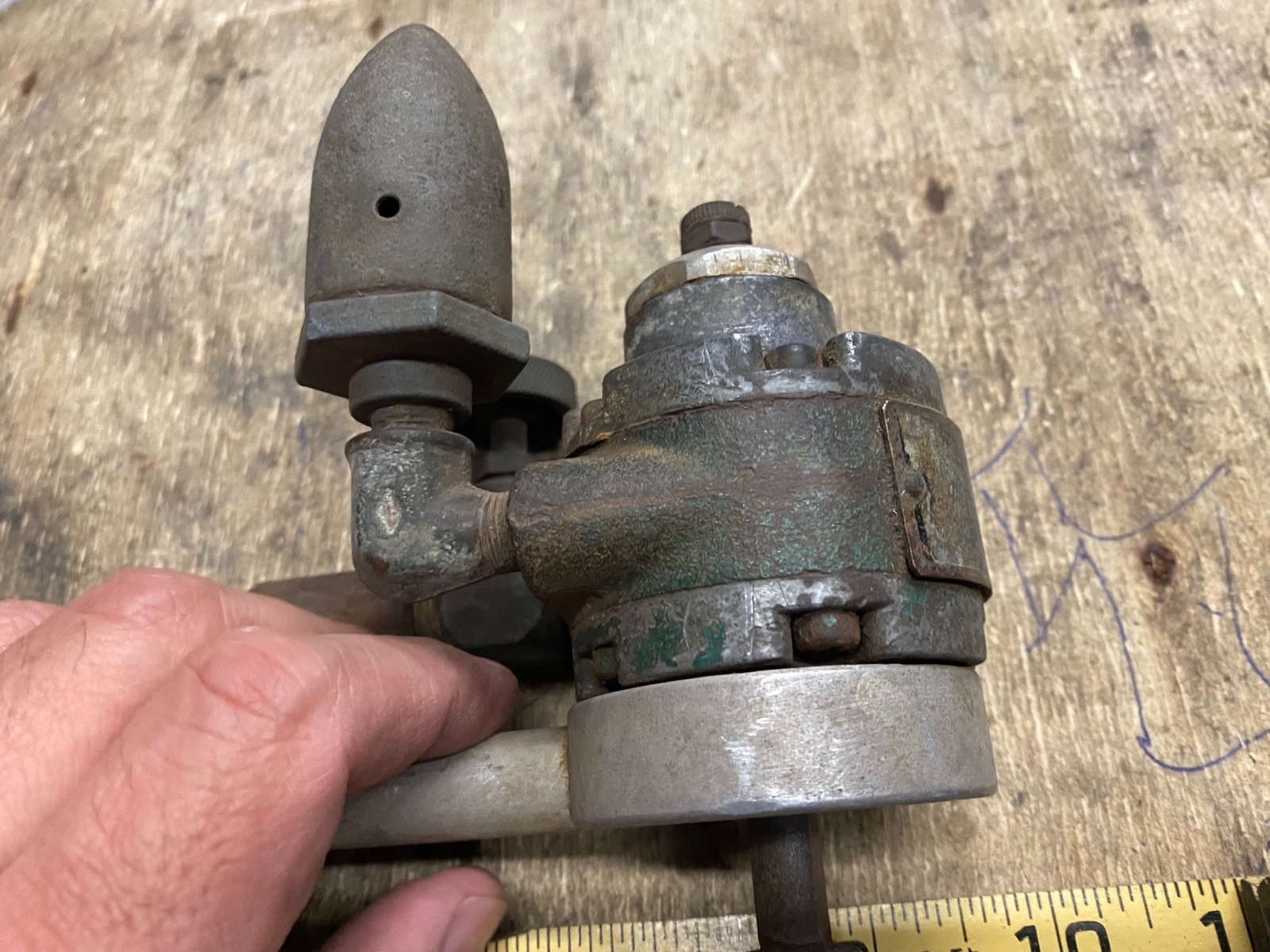 Vtg Tools USA Paint Mixer Air Stir Bodyman collectible Painter Garage Man Cave