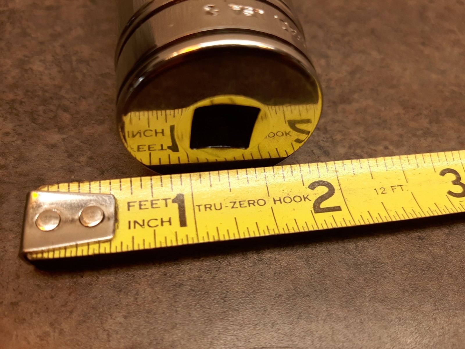 NEW SNAP ON 15/16 DEEP CHROME SOCKET 6 POINT 3/8 DR. NO. SFS301