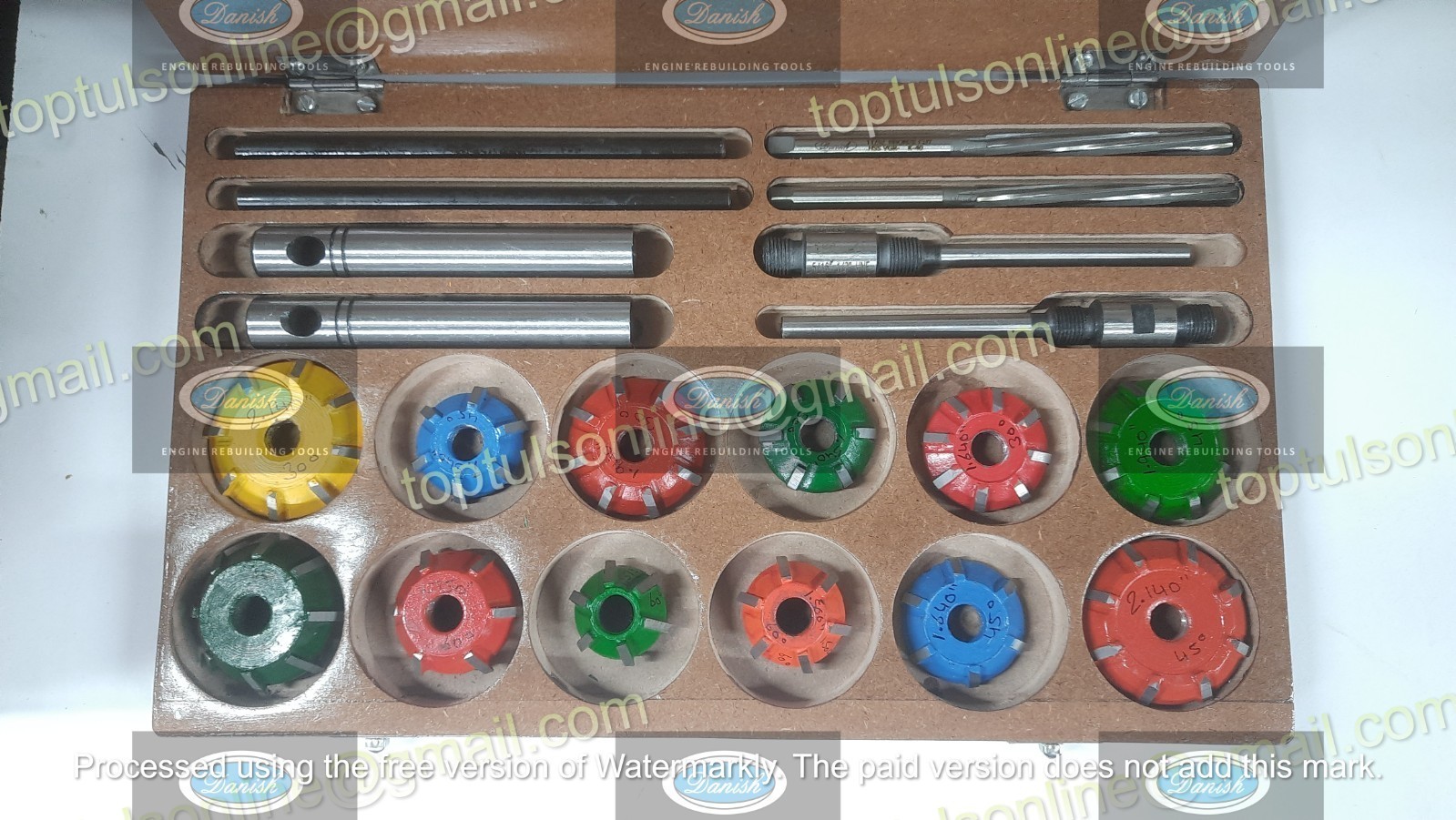 CHEVROLET SBC 350-265-327-283-400 5.7L V8 POWER PACK VALVE SEAT CUTTER KIT