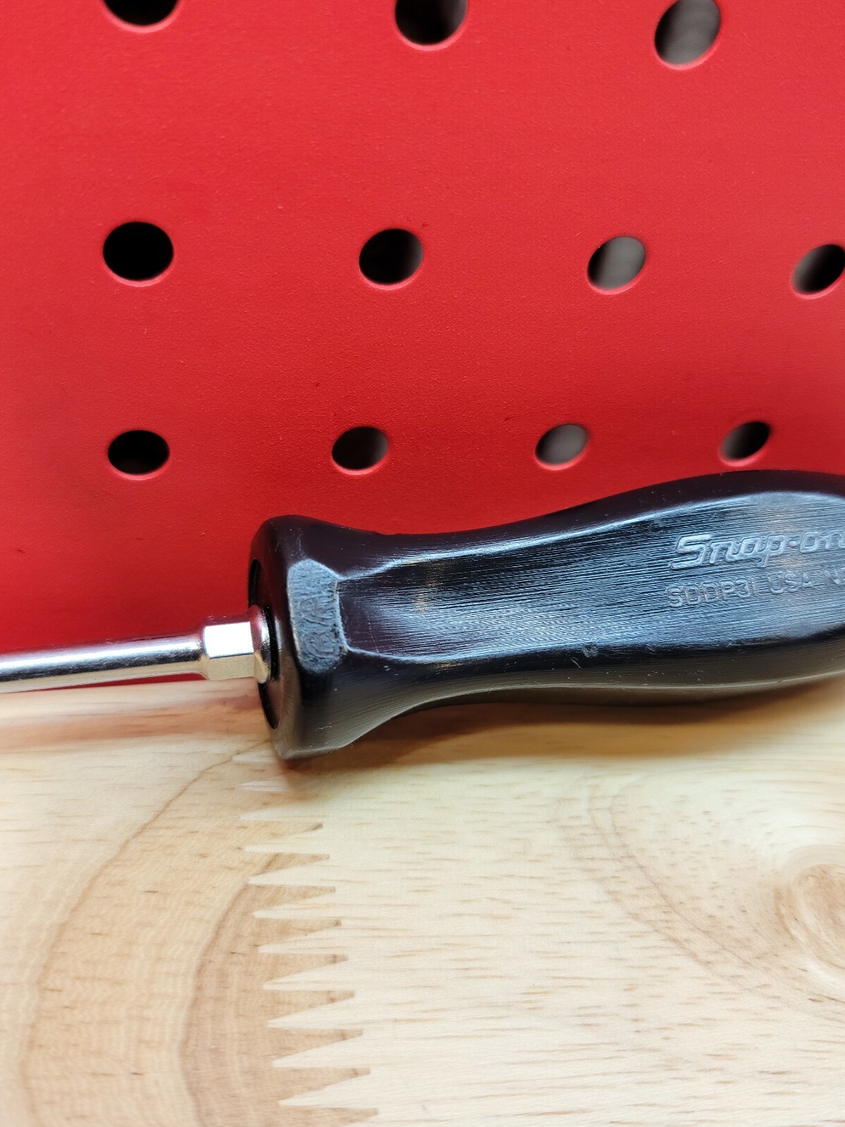 Snap-on SDDP31 #1 Phillips Screwdriver 3″ Shank Black Hard Handle See Details