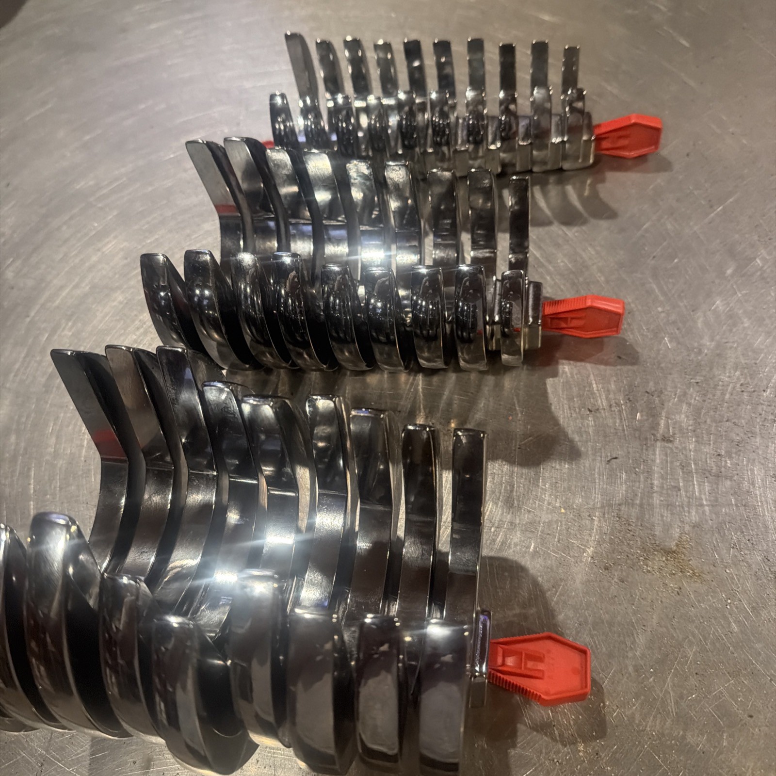 COMPLETE Snap on 3/8 SAE Crowfoot 43 piece Wrench Set