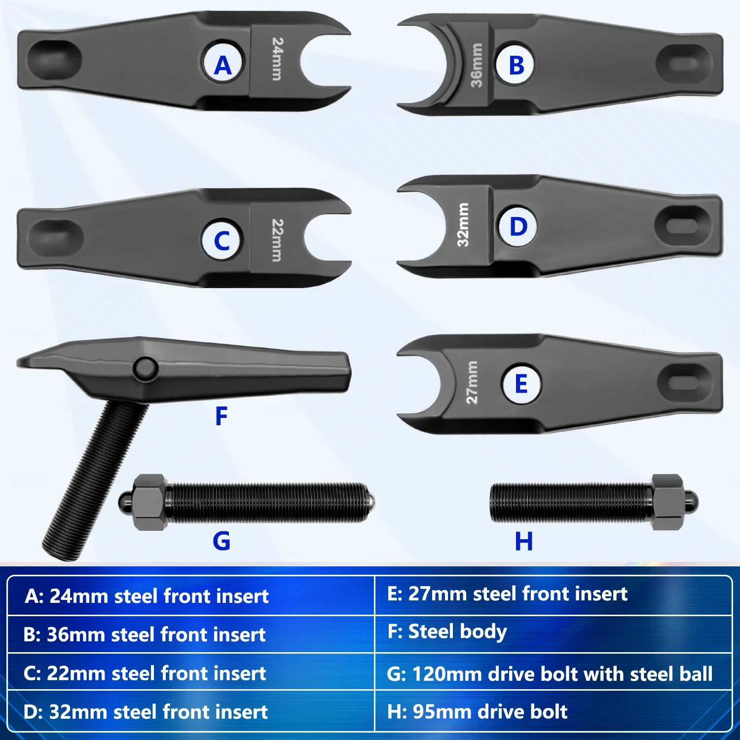Heavy Duty Ball Joint Separator Remover Tool for BMW Mercedes Benz Porche