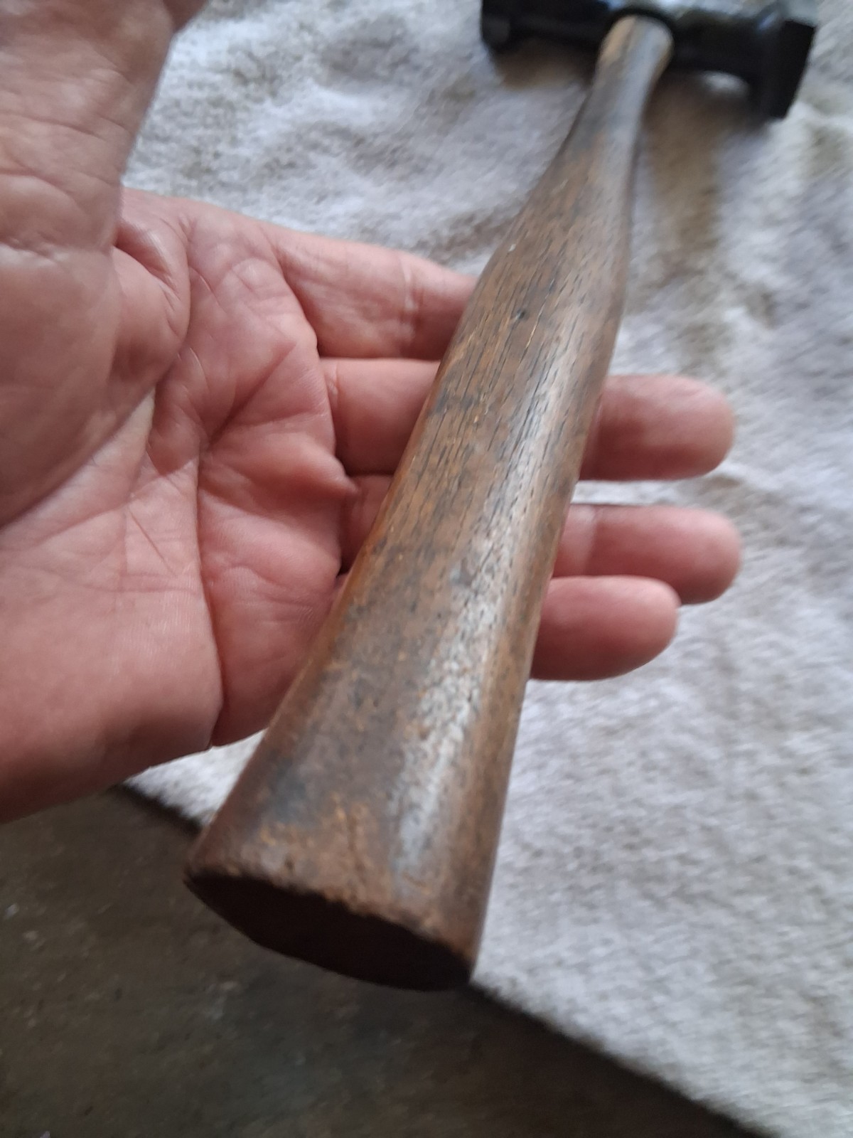 VTG Fairmount Cleveland Drop Forged 160-G Auto Body Hammer Original Handle USA