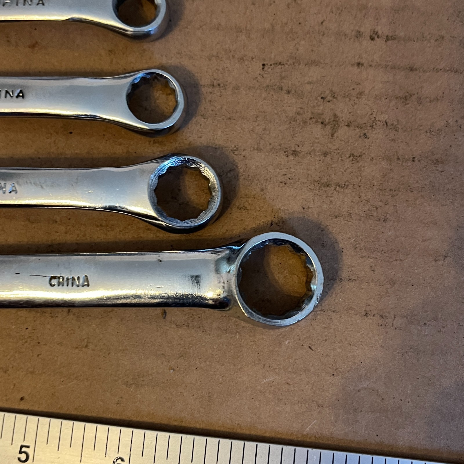MIT Combination Wrench 4 pc Set 3/8″ – 5/8″ SAE Tool Set 12 pt
