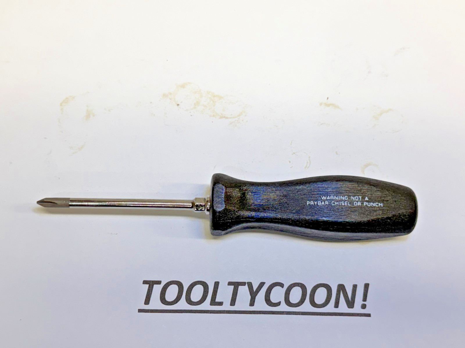 Snap-on Tools USA NEW BLACK Hard Handle #1 Phillips Screwdriver SDDP31IRA