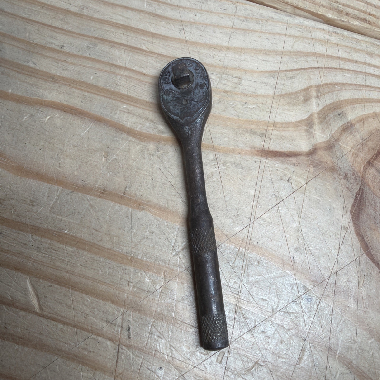 HERBRAND TOOLS – 1/4” Drive Reversible Ratchet 1/4″ Part# M-5 VINTAGE USA