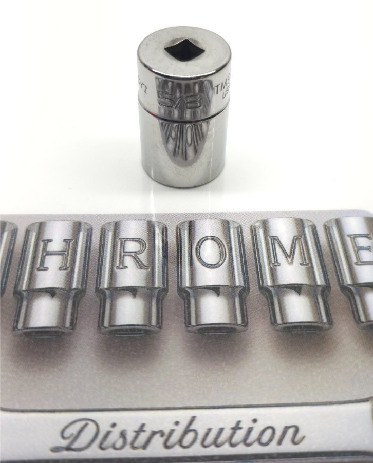 Snap-on Tools USA NEW 1/4″ Drive 6-POINT SAE 5/8” SEMI-DEEP Chrome Socket TMS20
