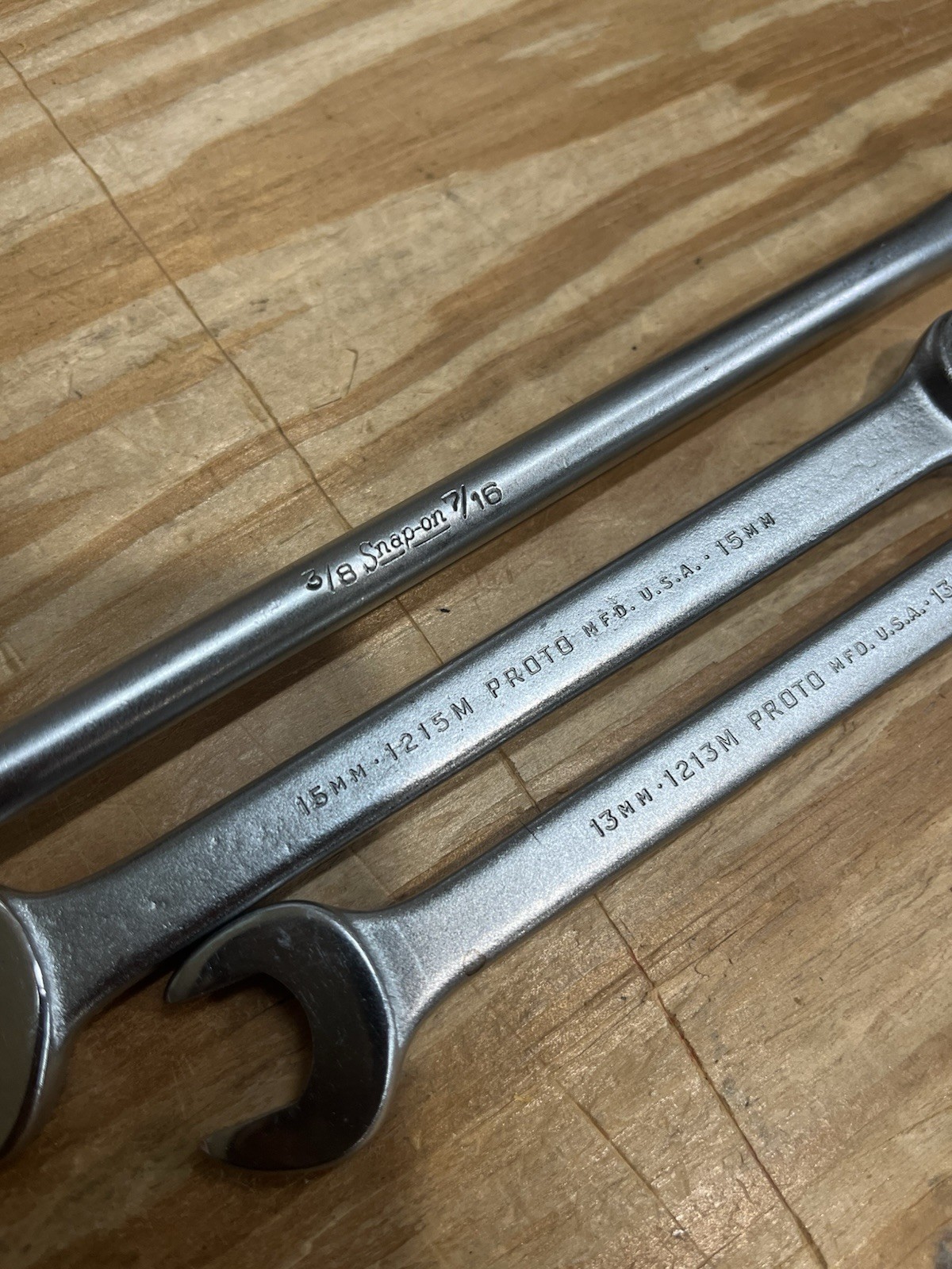 Vintage Craftsman Snap On Photo Wrench Lot Excellent Plus Condition