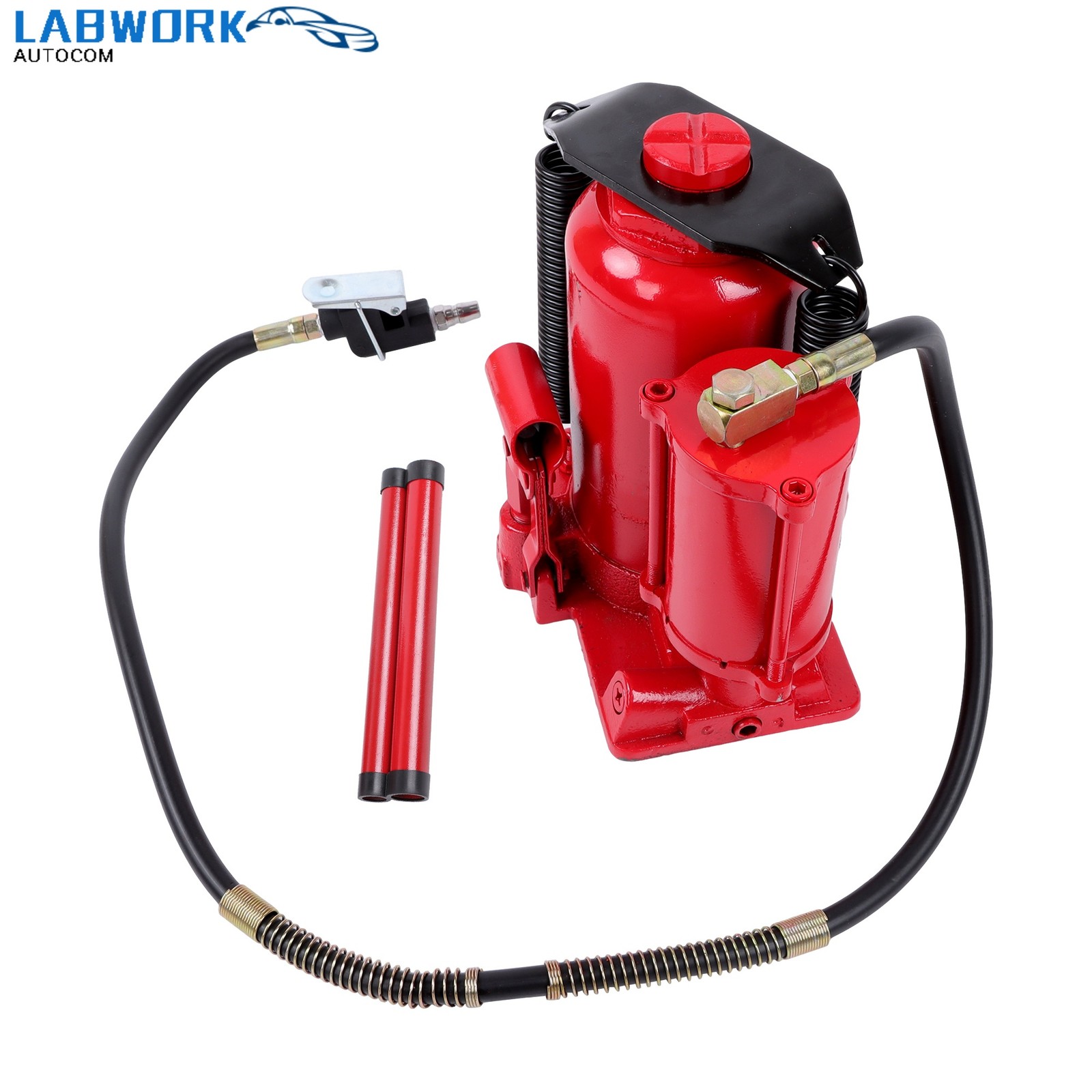 Air Hydraulic Bottle Jack 20 Ton Manual 44000lbs Heavy Duty Auto Truck RV Repair