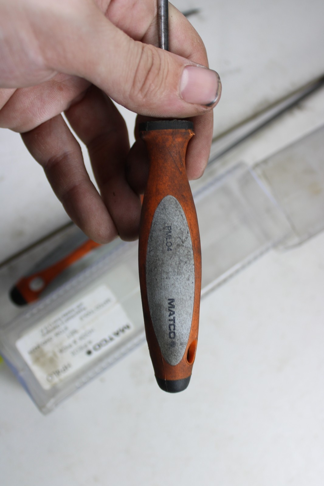 Matco Tools 4 Piece Long Hook and Pick Set orange HP4LRC