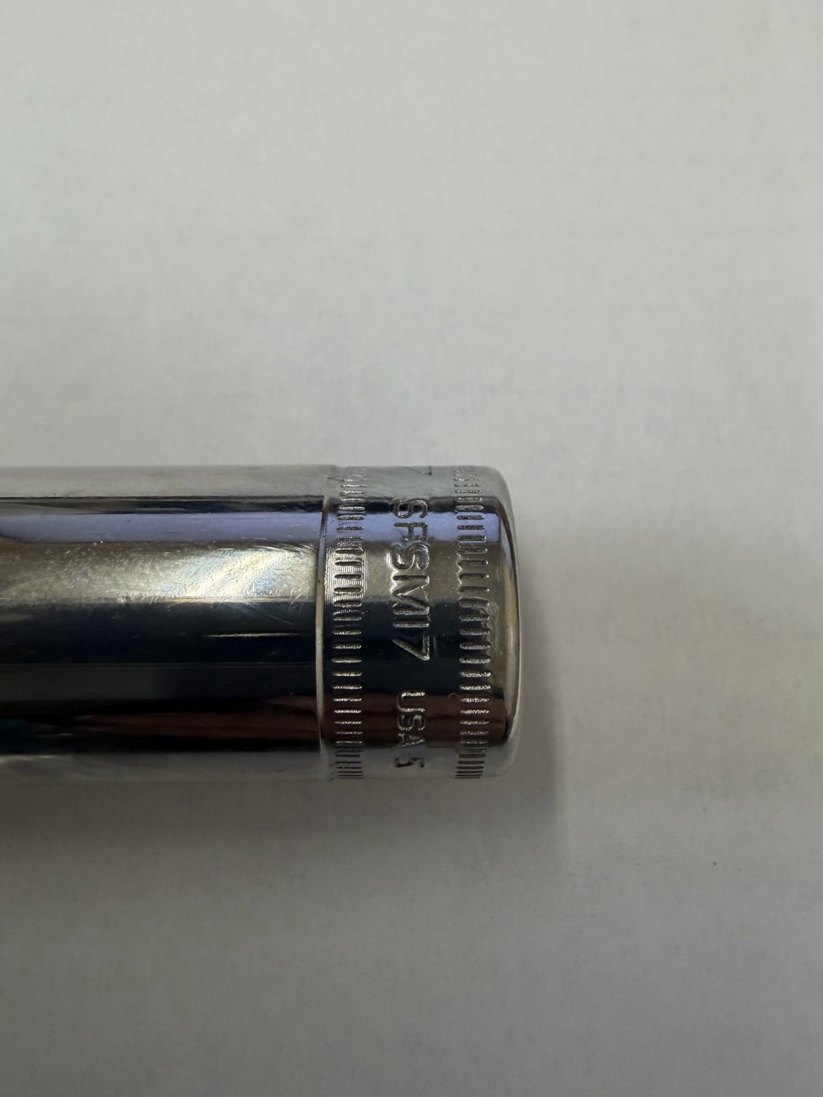 SNAP ON NEW 3/8” Drive 6-PT Metric 17mm DEEP Chrome Socket SFSM17