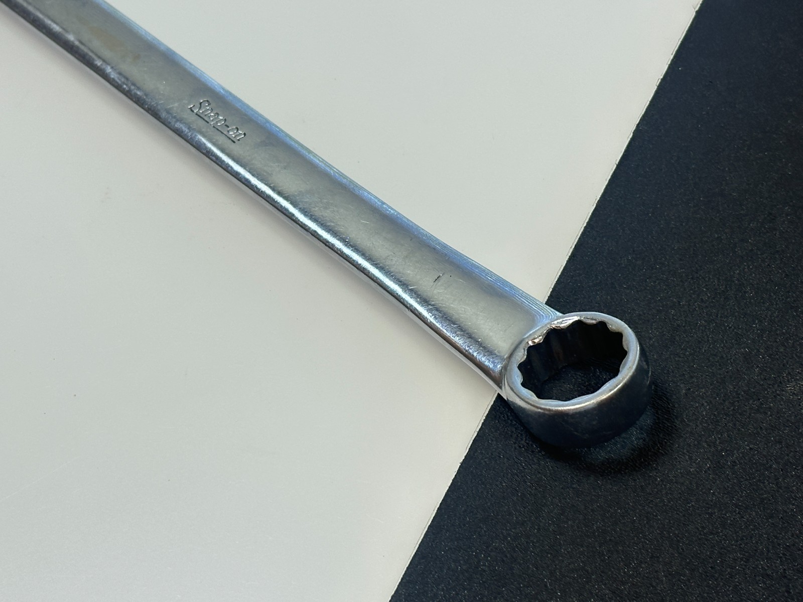 🇺🇸 Snap-on Tools USA 0EXM220 Metric 22mm Chrome Combination Wrench, 12 Point