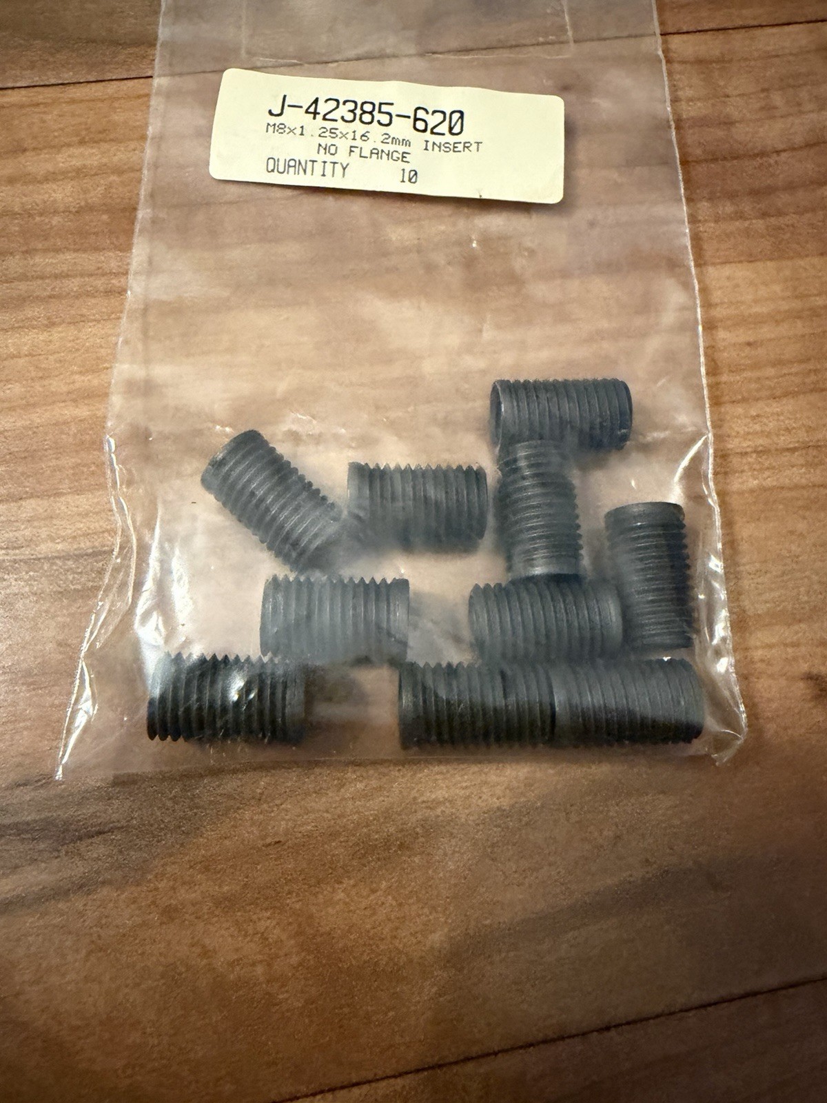 New Kent Moore J-42385-620 Inserts M8 x 1.25 x 16.2mm Set of 10