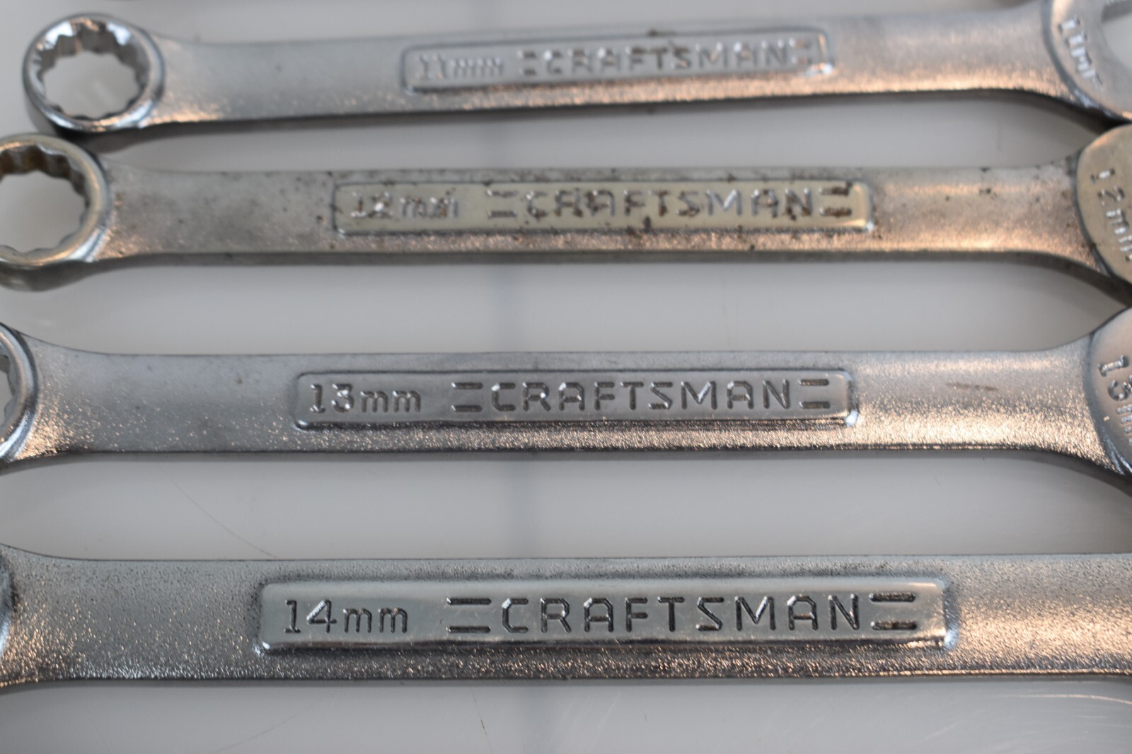 Craftsman Tools USA 10 Piece 8mm – 17mm Metric Combination Wrench Set 12 point