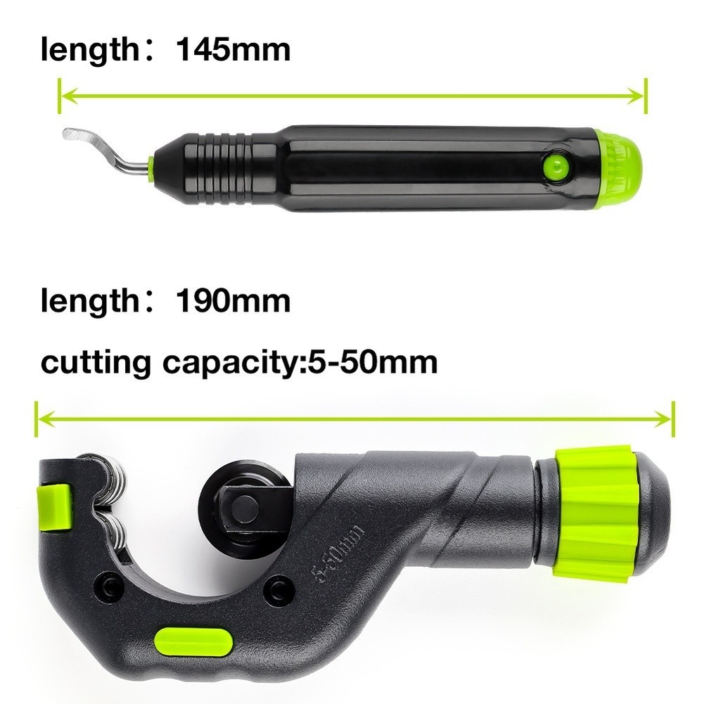 Steel Aluminum Alloy Pipe Cutter for PVC Copper Aluminum Tubes with 6 Bearings