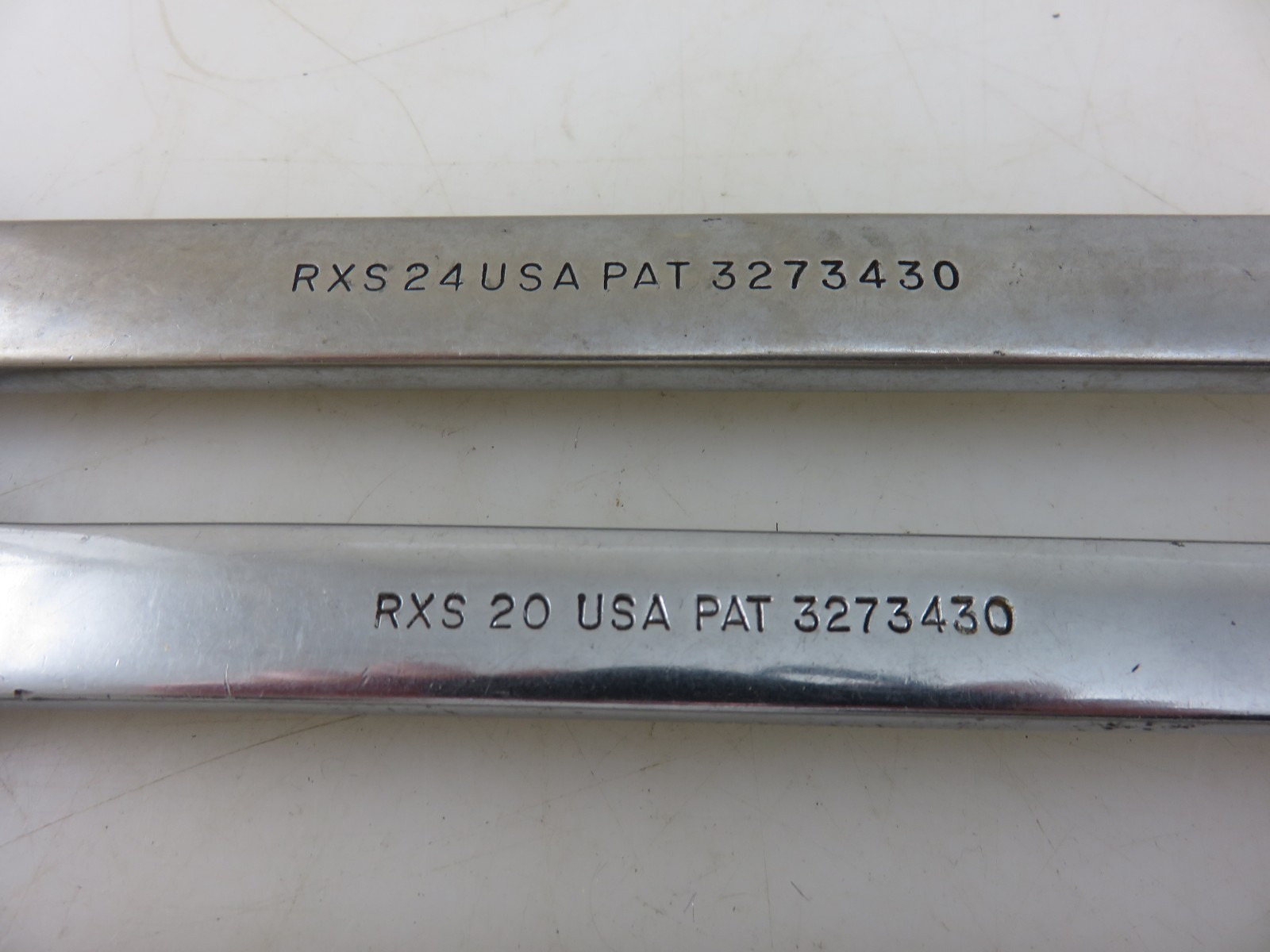 Snap-On RXS Series SAE Flare Nut Open End Wrench 6pc Set 3/8″-3/4″ **NO 11/16**