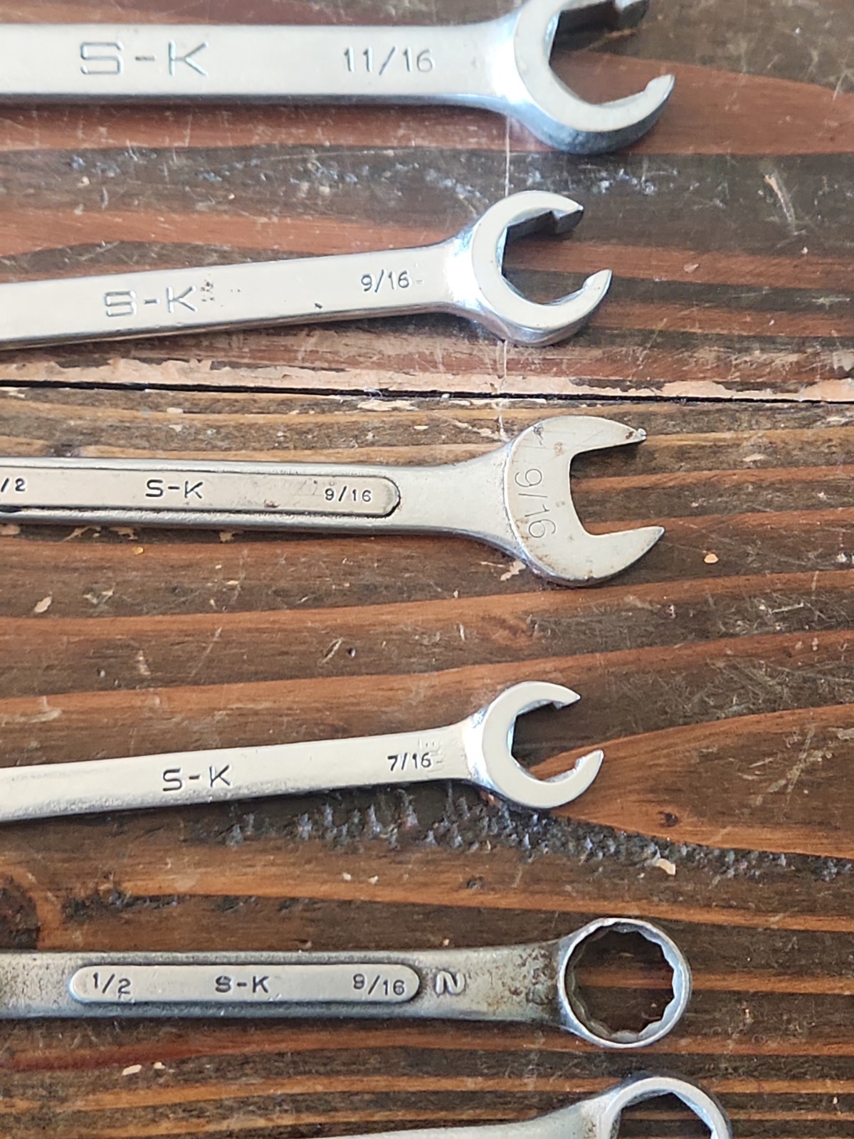 Lot Of 14 SK-Wayne Ratches And Wrenches. Mostly Sk