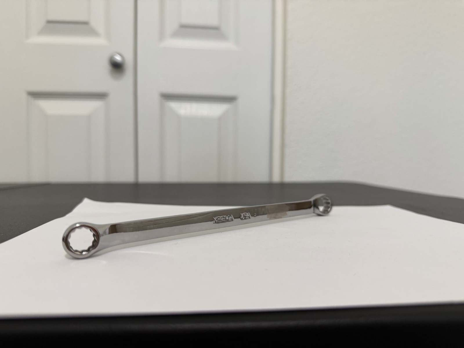 Snap-on Tools 3/8 x 7/16″ Offset Double Box End Wrench XB1214A USA
