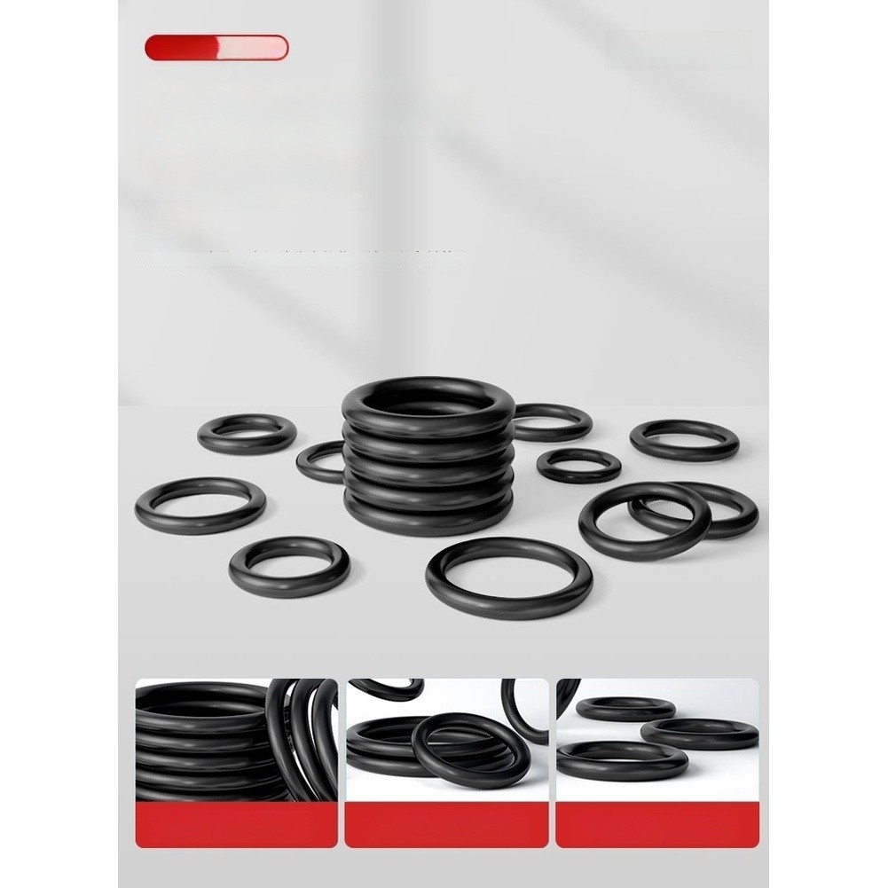 O Ring Kit 450 Pcs Nitrile Rubber 24 Sizes 40C to 120C Temperature Range